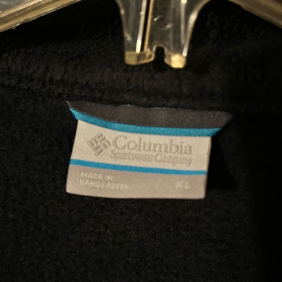 Columbia‎ Navy Blue Fleece Zip Up - XL - Picture 4 of 9